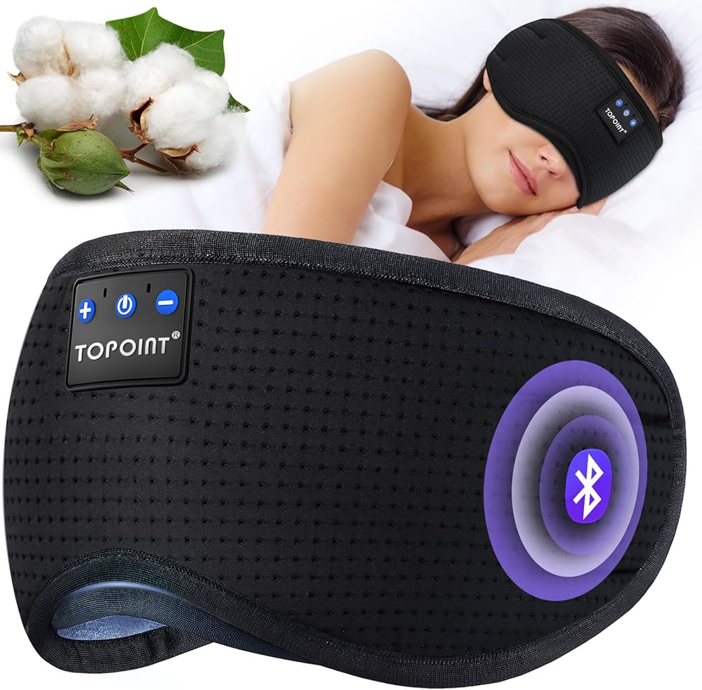 AuraBand 3-in-1 Bluetooth 5.4 Sleep & Sports Headband